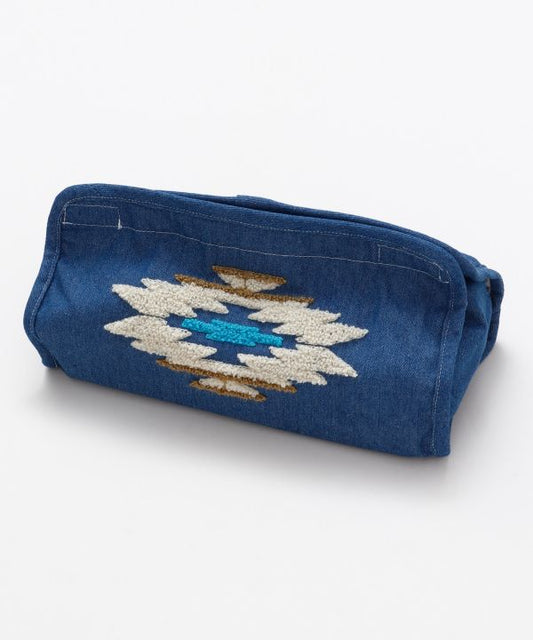 デニムティッシュペーパーカバーNATIVE