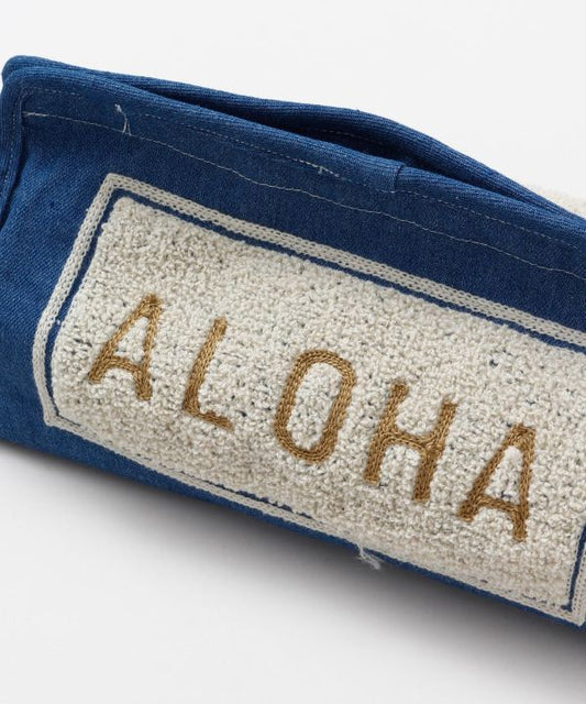 デニムティッシュペーパーカバーALOHA