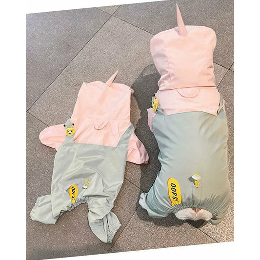 ドッグ用ユニコーンレインコート