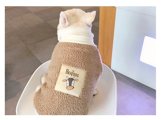 モコモコわんちゃんの冬服